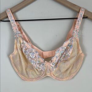 Prima Donna Lace Balcony Bra Non Padded Size 32 DD
